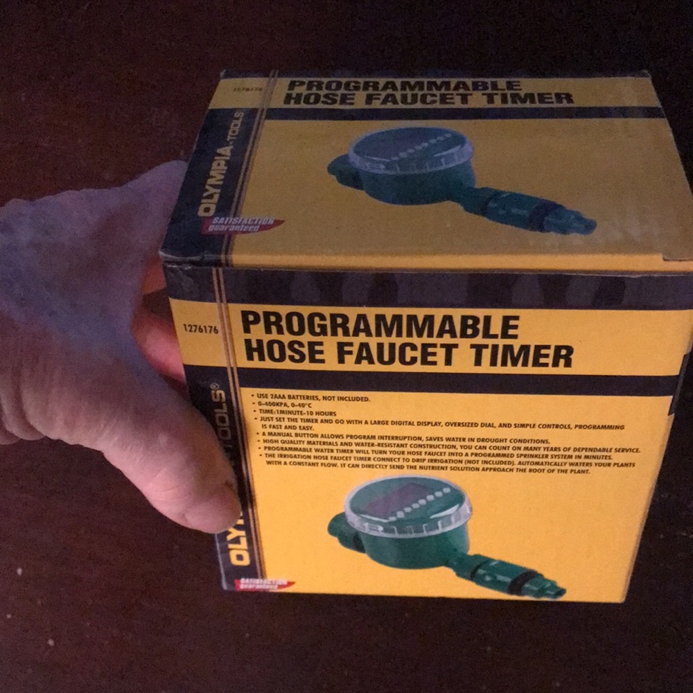 Hose Faucet Timer, Programable Olympia - Picture 2 of 7